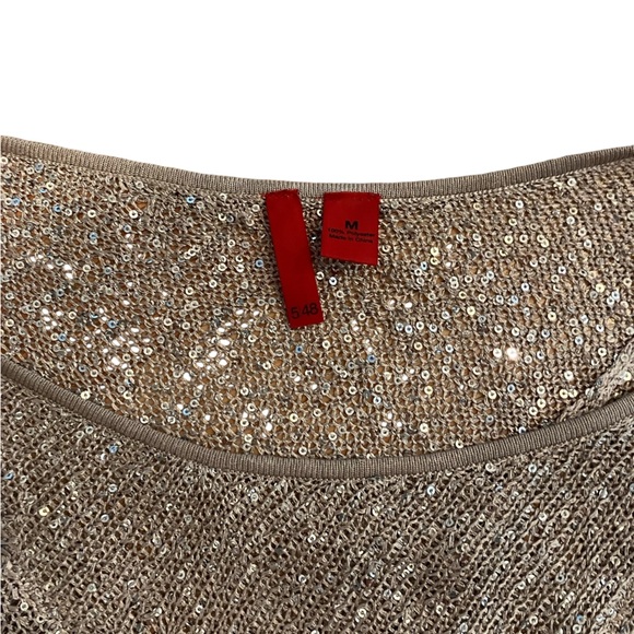 Rose gold sequined top - Picture 4 of 4